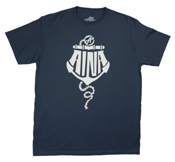 Aina Clothing Men's Anchor Organic Cotton Graphic T-Shirt